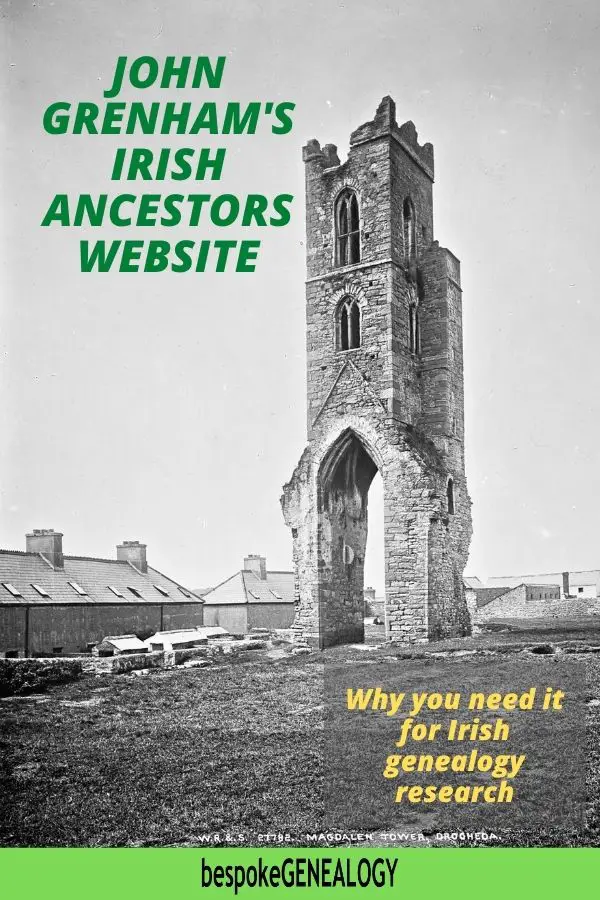 John Grenham's Irish Ancestors Website. Bespoke Genealogy