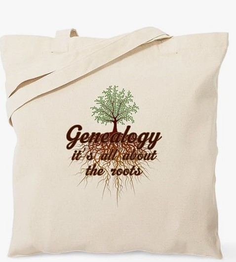 Genealogy Roots Tote Bag