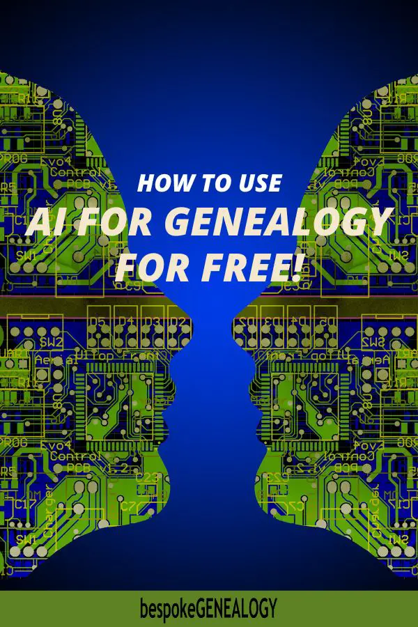 How to use AI for genealogy for free